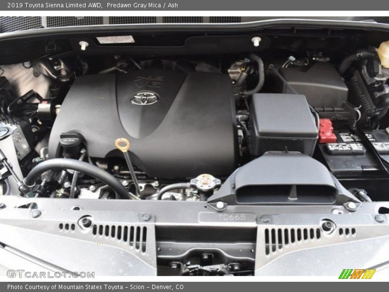  2019 Sienna Limited AWD Engine - 3.5 Liter DOHC 24-Valve Dual VVT-i V6