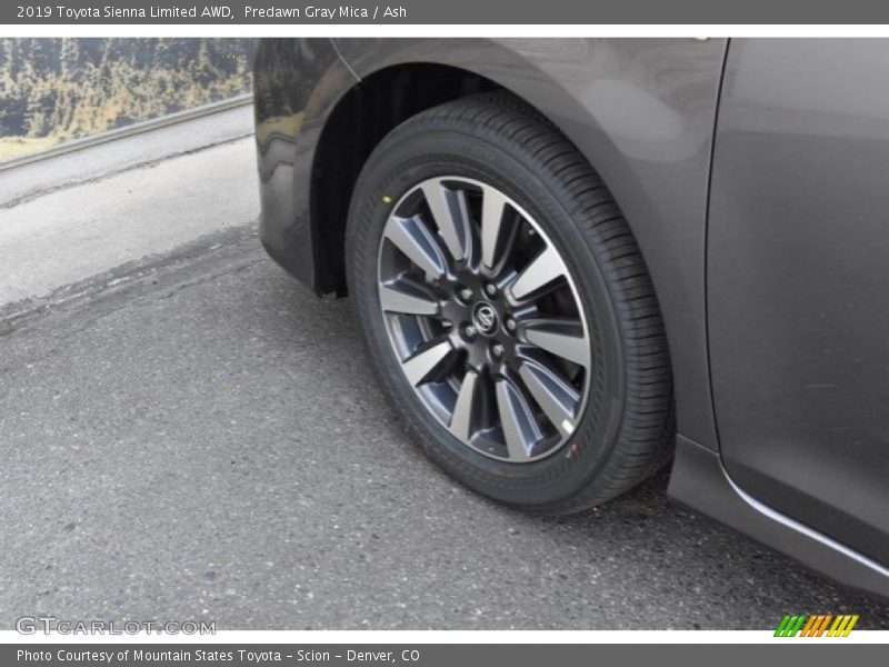  2019 Sienna Limited AWD Wheel