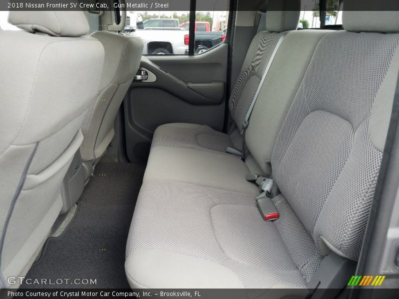 Rear Seat of 2018 Frontier SV Crew Cab