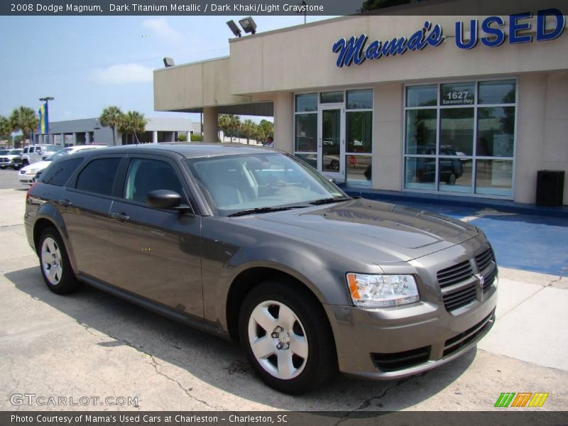 Dark Titanium Metallic / Dark Khaki/Light Graystone 2008 Dodge Magnum