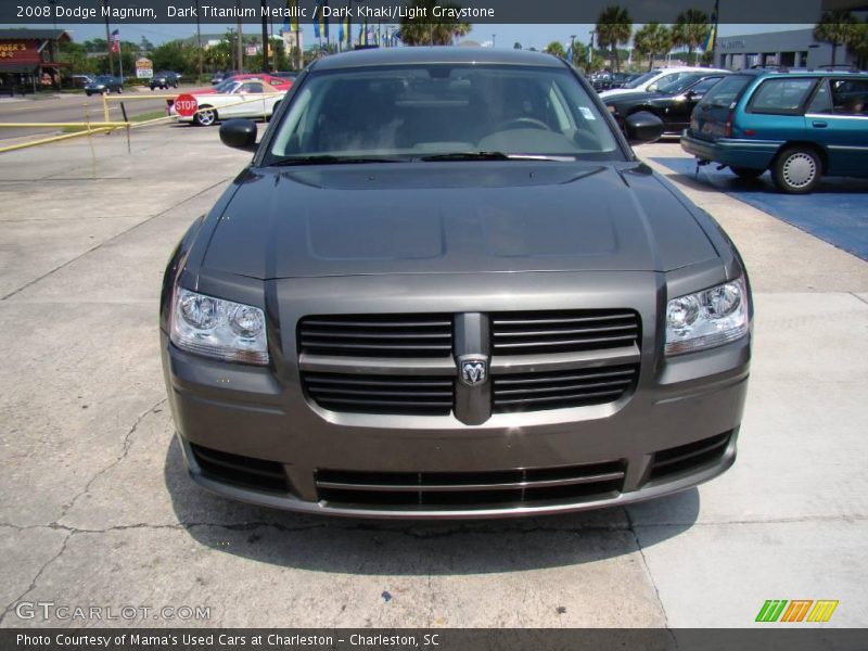 Dark Titanium Metallic / Dark Khaki/Light Graystone 2008 Dodge Magnum