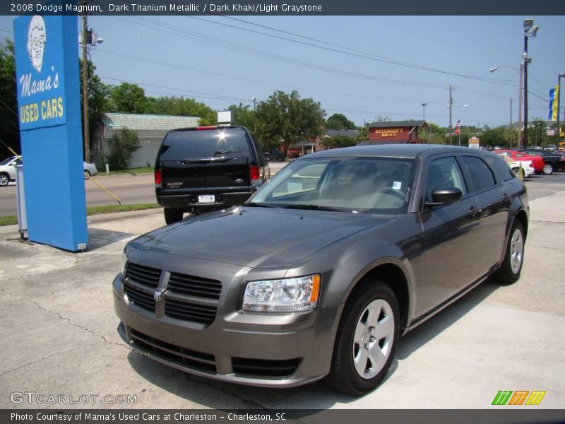 Dark Titanium Metallic / Dark Khaki/Light Graystone 2008 Dodge Magnum