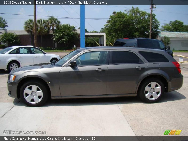 Dark Titanium Metallic / Dark Khaki/Light Graystone 2008 Dodge Magnum
