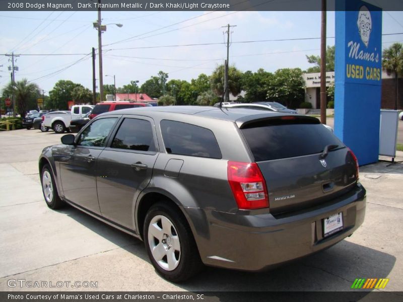 Dark Titanium Metallic / Dark Khaki/Light Graystone 2008 Dodge Magnum