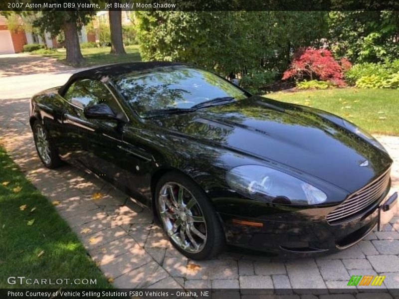 Jet Black / Moon Shadow 2007 Aston Martin DB9 Volante