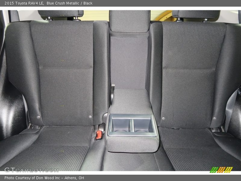 Blue Crush Metallic / Black 2015 Toyota RAV4 LE