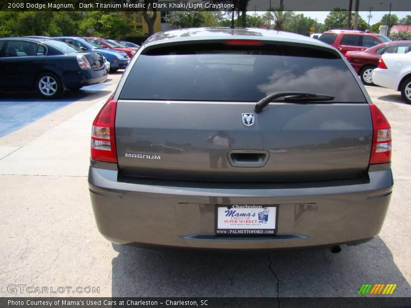 Dark Titanium Metallic / Dark Khaki/Light Graystone 2008 Dodge Magnum