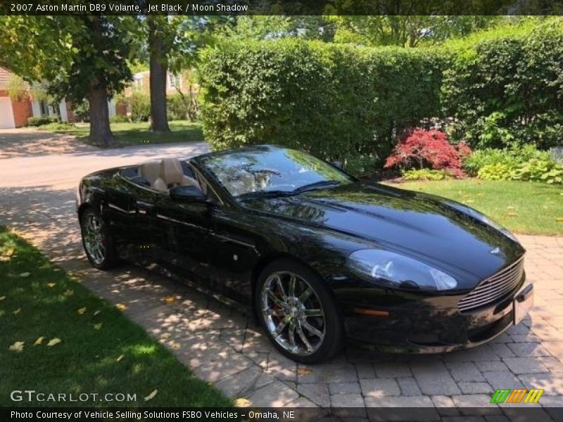 Jet Black / Moon Shadow 2007 Aston Martin DB9 Volante