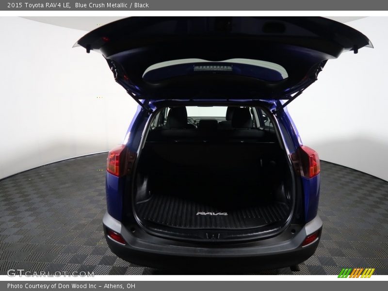 Blue Crush Metallic / Black 2015 Toyota RAV4 LE