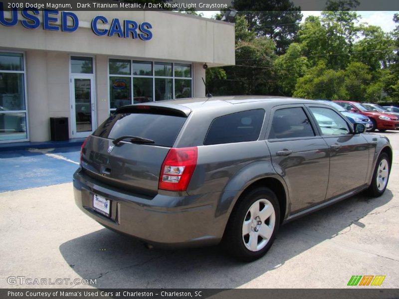 Dark Titanium Metallic / Dark Khaki/Light Graystone 2008 Dodge Magnum