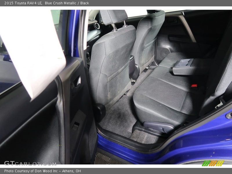Blue Crush Metallic / Black 2015 Toyota RAV4 LE