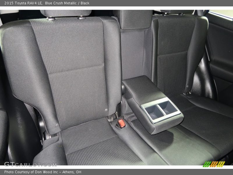 Blue Crush Metallic / Black 2015 Toyota RAV4 LE