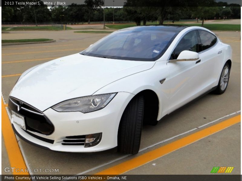  2013 Model S  White