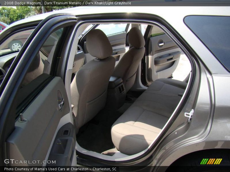 Dark Titanium Metallic / Dark Khaki/Light Graystone 2008 Dodge Magnum