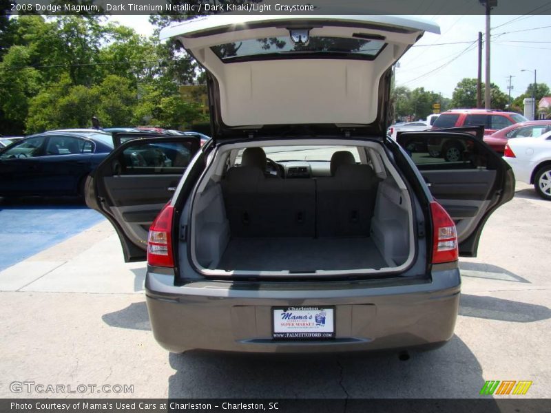 Dark Titanium Metallic / Dark Khaki/Light Graystone 2008 Dodge Magnum