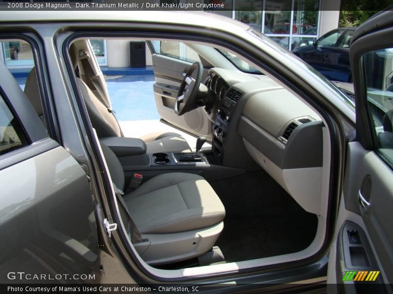 Dark Titanium Metallic / Dark Khaki/Light Graystone 2008 Dodge Magnum
