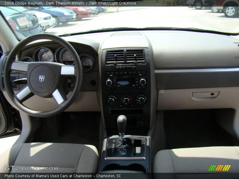 Dark Titanium Metallic / Dark Khaki/Light Graystone 2008 Dodge Magnum
