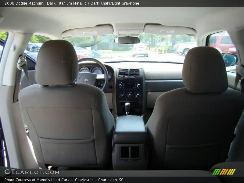 Dark Titanium Metallic / Dark Khaki/Light Graystone 2008 Dodge Magnum