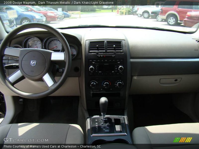 Dark Titanium Metallic / Dark Khaki/Light Graystone 2008 Dodge Magnum