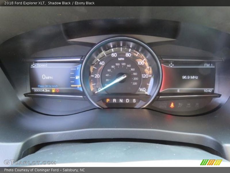 Shadow Black / Ebony Black 2018 Ford Explorer XLT