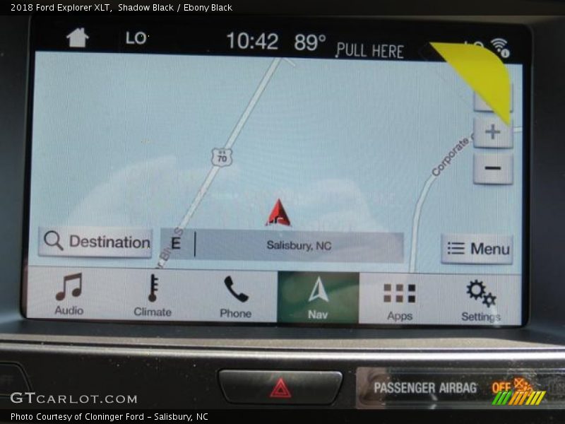 Shadow Black / Ebony Black 2018 Ford Explorer XLT
