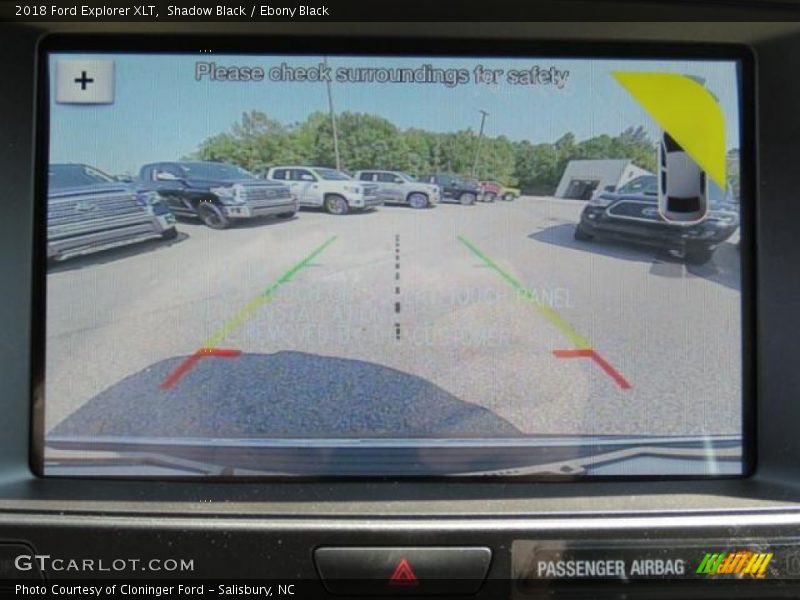 Shadow Black / Ebony Black 2018 Ford Explorer XLT