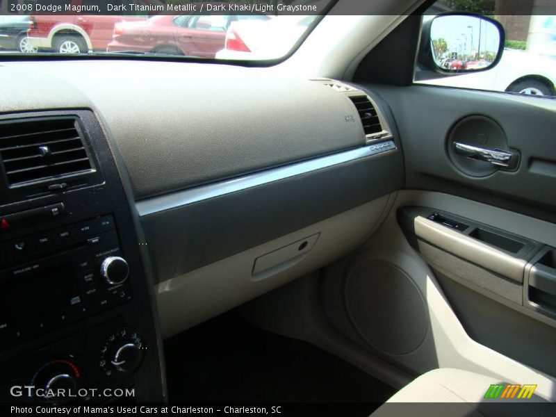Dark Titanium Metallic / Dark Khaki/Light Graystone 2008 Dodge Magnum