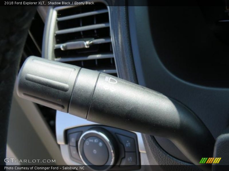 Shadow Black / Ebony Black 2018 Ford Explorer XLT