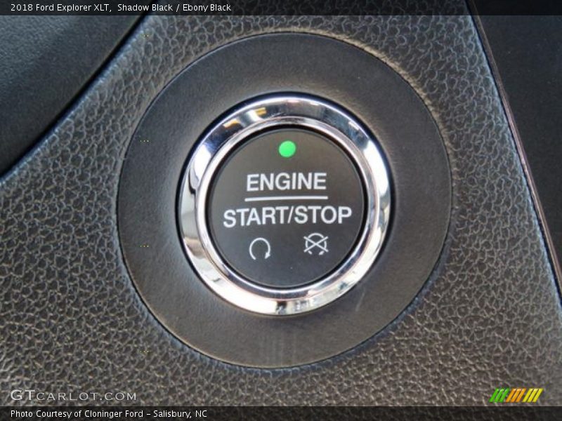 Shadow Black / Ebony Black 2018 Ford Explorer XLT