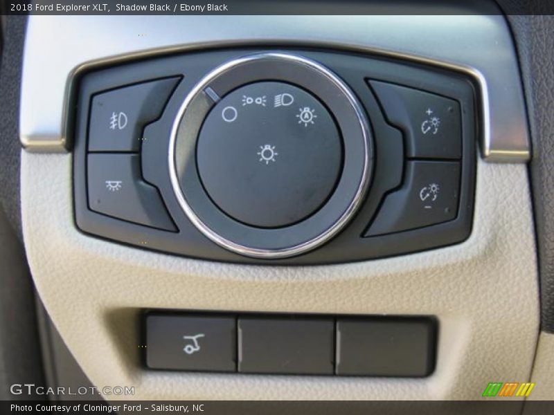 Shadow Black / Ebony Black 2018 Ford Explorer XLT