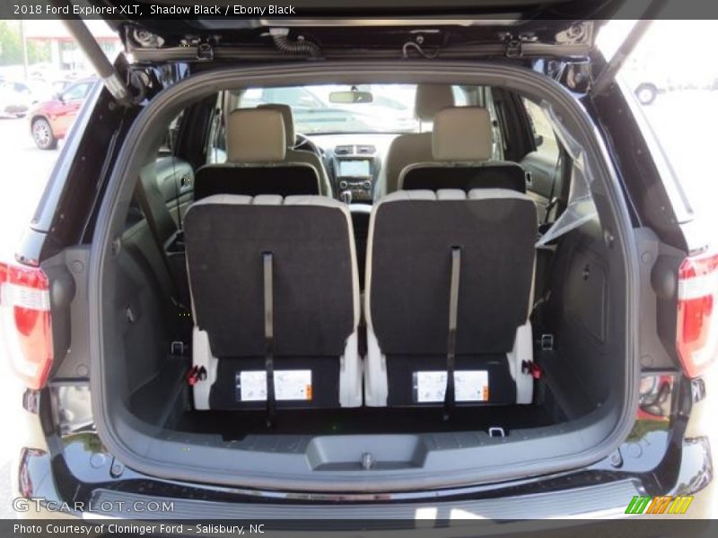 Shadow Black / Ebony Black 2018 Ford Explorer XLT