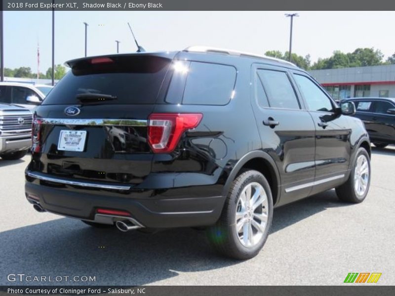 Shadow Black / Ebony Black 2018 Ford Explorer XLT
