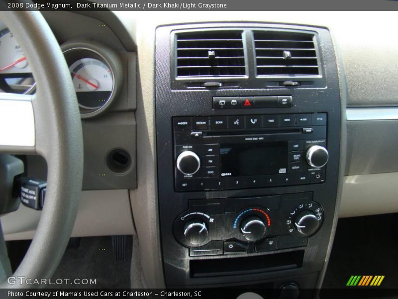 Dark Titanium Metallic / Dark Khaki/Light Graystone 2008 Dodge Magnum