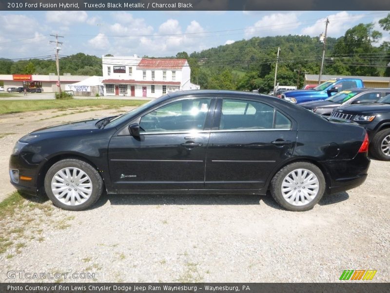 Tuxedo Black Metallic / Charcoal Black 2010 Ford Fusion Hybrid