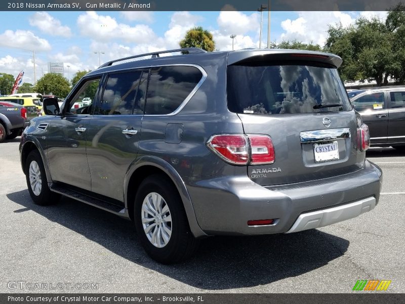 Gun Metallic / Almond 2018 Nissan Armada SV
