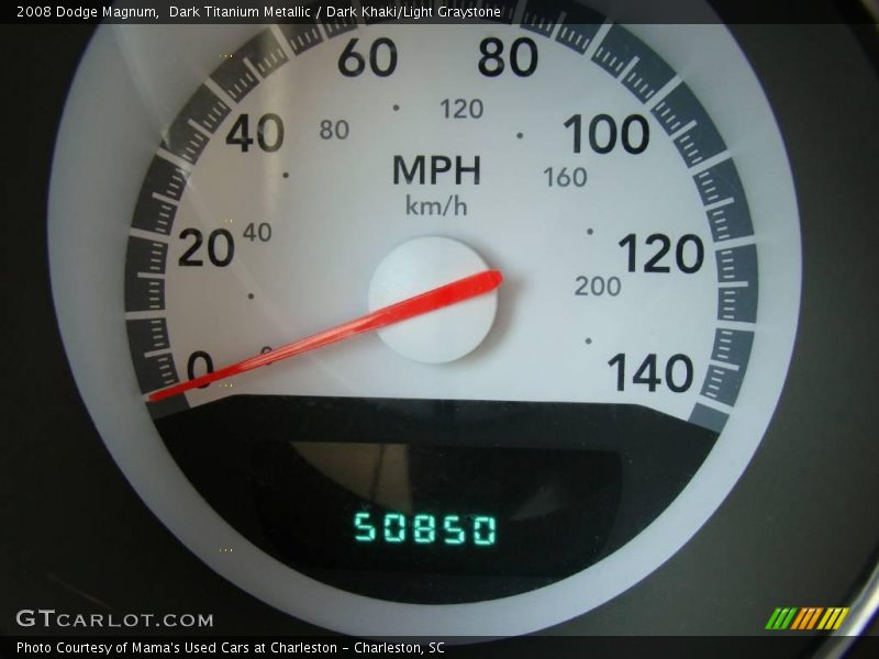 Dark Titanium Metallic / Dark Khaki/Light Graystone 2008 Dodge Magnum