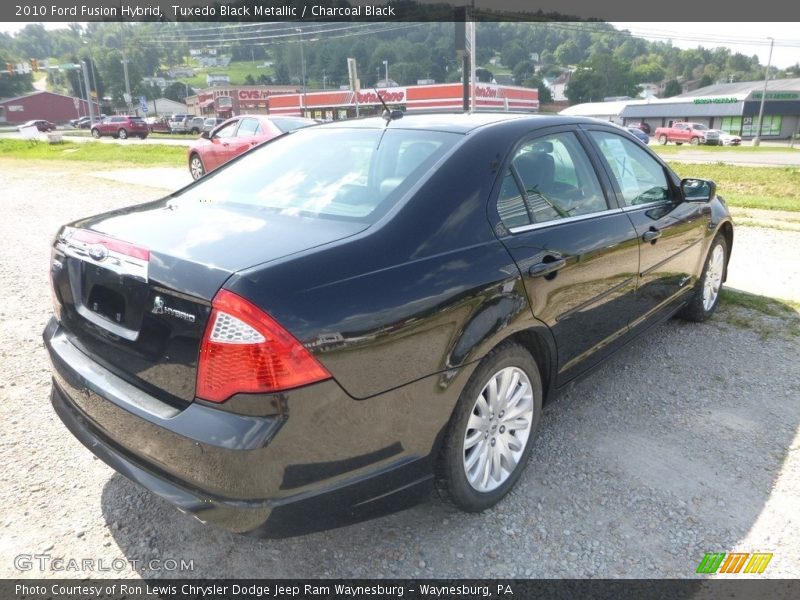 Tuxedo Black Metallic / Charcoal Black 2010 Ford Fusion Hybrid