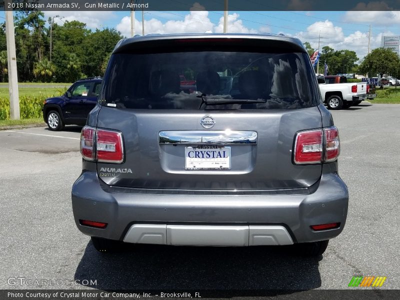 Gun Metallic / Almond 2018 Nissan Armada SV