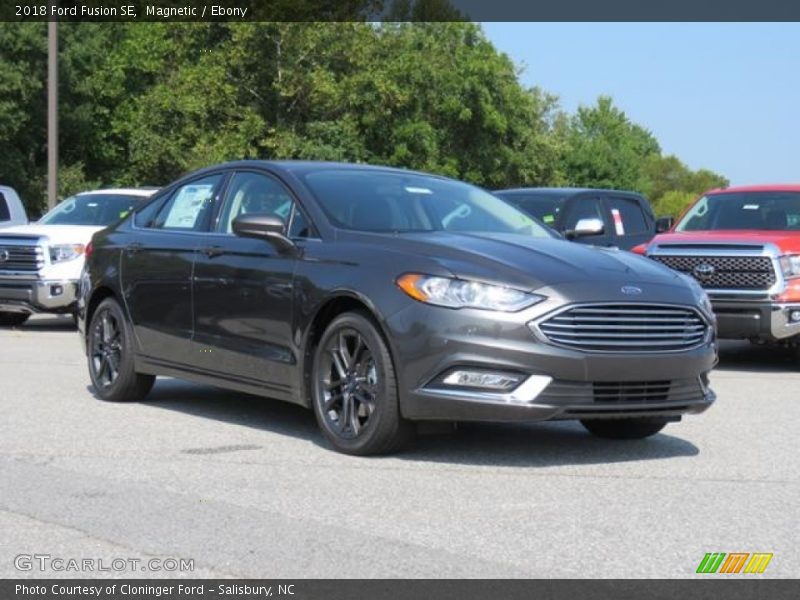 Magnetic / Ebony 2018 Ford Fusion SE