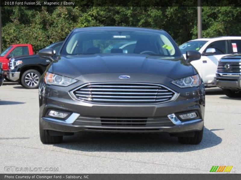 Magnetic / Ebony 2018 Ford Fusion SE