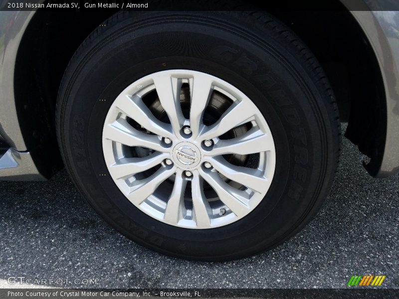 Gun Metallic / Almond 2018 Nissan Armada SV