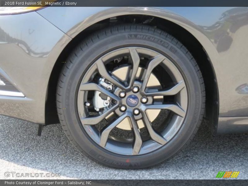 Magnetic / Ebony 2018 Ford Fusion SE