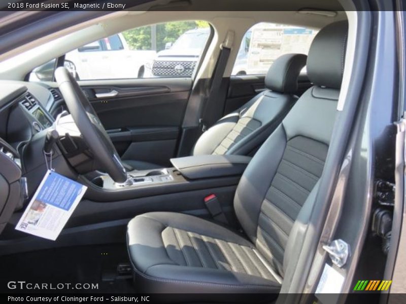 Magnetic / Ebony 2018 Ford Fusion SE