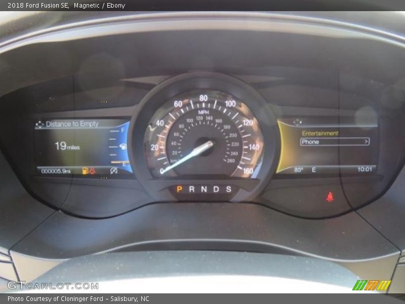Magnetic / Ebony 2018 Ford Fusion SE