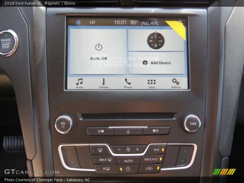 Magnetic / Ebony 2018 Ford Fusion SE