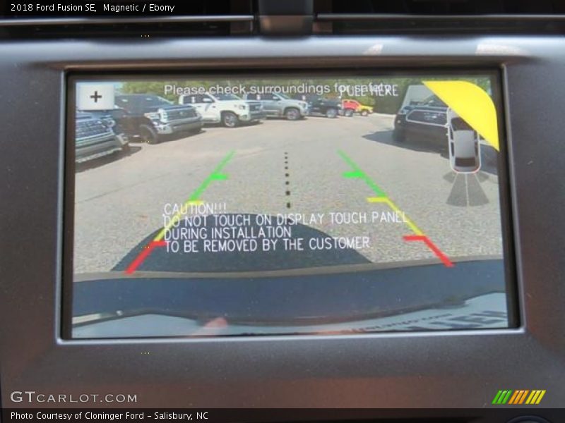 Magnetic / Ebony 2018 Ford Fusion SE