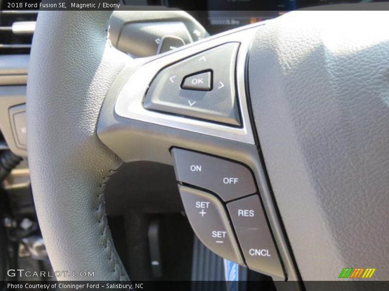 Magnetic / Ebony 2018 Ford Fusion SE