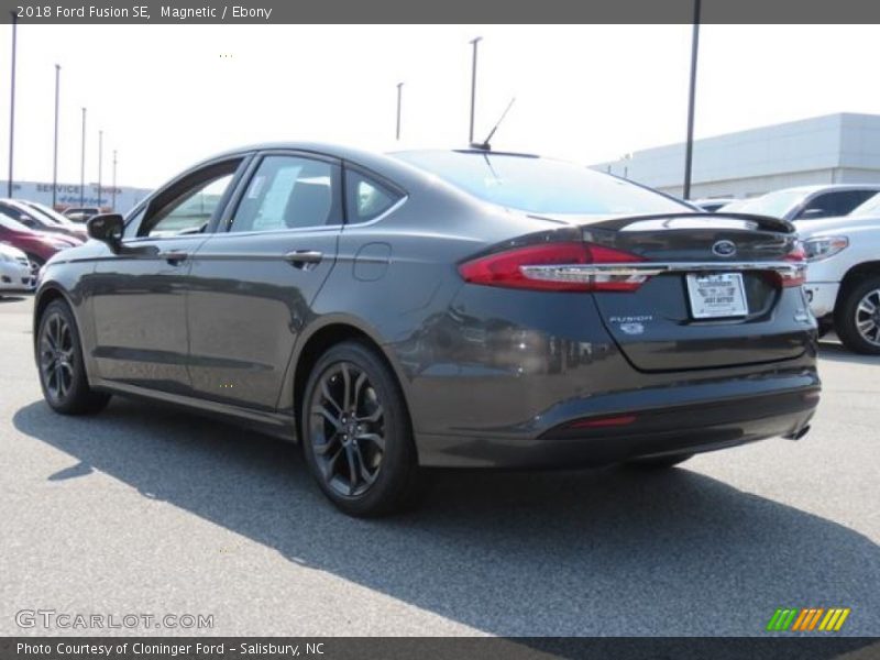 Magnetic / Ebony 2018 Ford Fusion SE