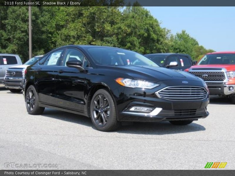 Shadow Black / Ebony 2018 Ford Fusion SE