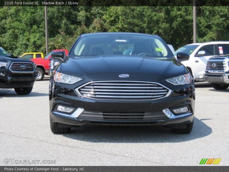 Shadow Black / Ebony 2018 Ford Fusion SE